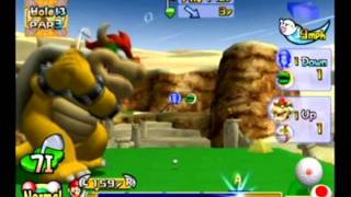 Mario Golf Toadstool Tour  Doubles Match Play Shifting Sands [upl. by Manno]