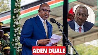 Listen to CS Aden Duale powerful remarks at the PassOut Parade of Kenya Forest Service Cadets [upl. by Acimat147]