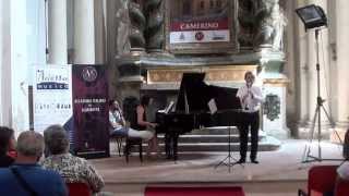 SaintSaens C Sonata op167 for clarinet and piano  F HEAU clarinet MKONI piano [upl. by Irina]