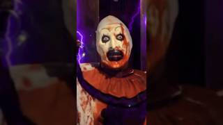 Art The Clown With His Horn  Terrifier 3 terrifier3 arttheclown clown halloween spooky shorts [upl. by Airelav18]