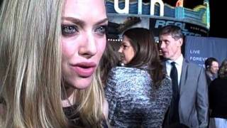 Amanda Seyfried at the premiere of quotIn Timequot [upl. by Lavery]