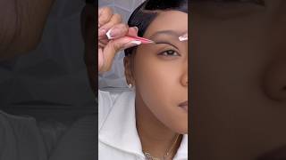 How To Apply Lashes Beginner Friendly ✨ beautyessentials beautyforbeginners lashes [upl. by Enneiviv]