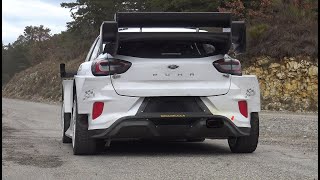 Test Rallye Monte Carlo 2024 Adrien Fourmaux Ford MSport Puma Rally1 WRC  RallyeFix [upl. by Walls373]