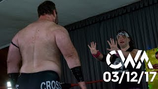 Dean Draven VS Scotty Haim  Singles Match  CWA 031217 [upl. by Ahsets31]