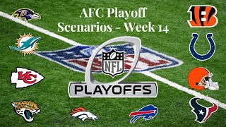 Chiefs Lose Ravens win AFC Playoff Scenarios  Week 14 [upl. by Neisa]