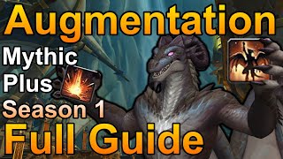 Augmentation Evoker Mythic Plus Guide Season 1 The War Within Hero Talents Tier and More [upl. by Mehalick697]