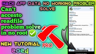 Hack App Data Problem Solve In No Root2024ShobiGamerz [upl. by Demmer]