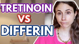 Tretinoin vs Differin  DERMATOLOGIST ANSWERS YOUR SKIN CARE QUESTIONS DrDrayzday [upl. by Saree]