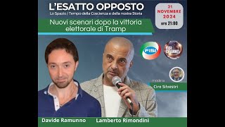 LEsatto Opposto Nuovi Scenari dopo la Vittoria Elettorale di Trump [upl. by Ateikan771]