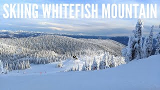 Skiing Whitefish Mountain Montana First Timers Guide  Transportation Rentals Food Weather Runs [upl. by Asare593]