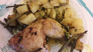 Cuisses de poulet au four avec ses légumes [upl. by Tecla785]