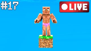 MINECRAFT ONE BLOCK  17 live livecomyoutube [upl. by Noswal330]