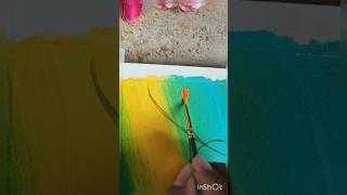 😍 Blossom 🌼 youtubeshorts painting flowers flowerpainting [upl. by Aynosal]