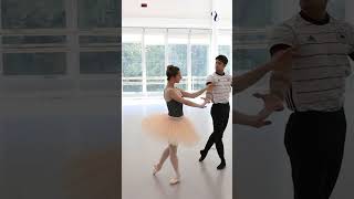 Jewels Rehearsal with Principal Dancer Melissa Gelfin DePoli amp Rafael Quenedit  Cincinnati Ballet [upl. by Alejo]