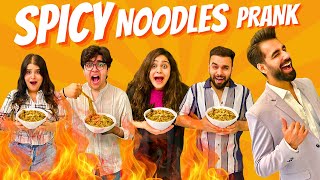 SPICY NOODLES PRANK ON MY FRIENDS  Rimorav Vlogs [upl. by Ummersen457]