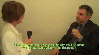 Paul Krugman Will Climate Legislation Kill Economy [upl. by Eniak]