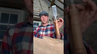 Restoring a 2 inch chisel ireland woodwork restoration elm chisel sharpeningsatisfying [upl. by Ecnerwaled]