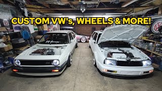 VR6 Cabrio Update Building 3 piece Wheels Custom VWs [upl. by Kalli]