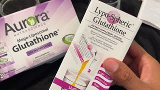 Glutathione  Mega Liposomal Glutathione vs LypoSpheric Glutathione [upl. by Dnesnwot]