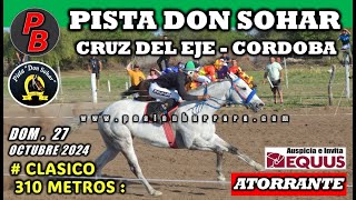 ATORRANTE PISTA DON SOHAR  CRUZ DEL EJE 271024 [upl. by Amilb]