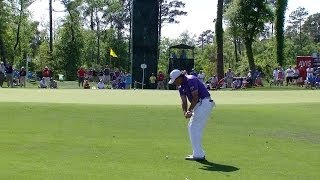 Phil Mickelsons makes birdie on No 13 at Shell in Round 2 [upl. by Doehne]