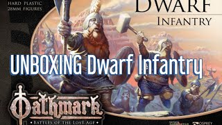 UNBOXING Oathmark Dwarf Infantry Old world Dwarfs [upl. by Assiar94]