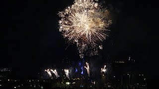 Vuurwerkshow Tall Ships Race 2022  Antwerpen [upl. by Cathie223]