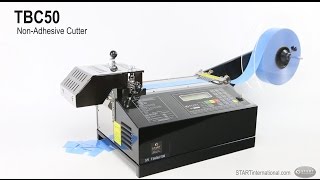 TBC50 HeavyDuty NonAdhesive Material Cutter by START International [upl. by Boniface]