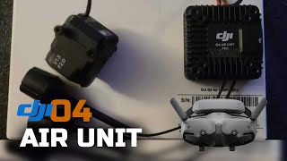 DJI O4 AIR UNIT LEAKED CHEAP Price RACE MODE amp SPECS [upl. by Koral303]