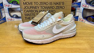 Nike Waffle One “Crater” Cream IIOrangeBlackWhite Unboxing  Style Code DC2650200 [upl. by Nirrej386]