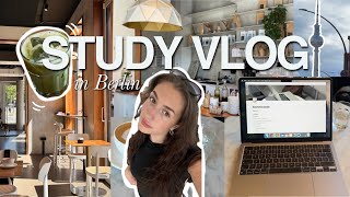 PRODUCTIVE SUNDAY VLOG👩🏽‍💻☕️  Bachelorarbeit schreiben yoga healthy eating [upl. by Killy487]