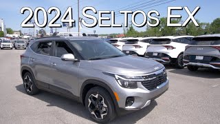 New Steel Gray 2024 Kia Seltos EX at Parkside Kia [upl. by Nnyl]