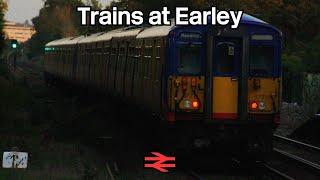 Trains at Earley WRL 19102024 [upl. by Siffre]