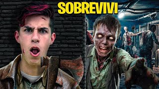 CONSTRUI UM BUNKER DE SOBREVIVÊNCIA ataque zumbi [upl. by Ludlew841]