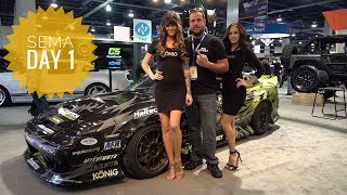 BIGBOOST AT SEMA 2017 BEST SEMA COVERAGE [upl. by Eardna464]