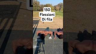 150 FLESSIONI DI FILA sports workout motivation fitness reels [upl. by Sadella]