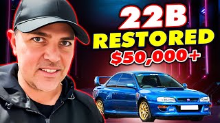 Subaru 22B STi JDM Better Than New 50000 Restoration Australia [upl. by Placeeda]