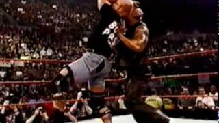 The Rock vs Austin WM 19 RAW promo [upl. by Iorio731]