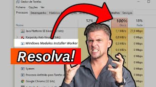 100 do disco em uso no Windows 10 e 11 Windows Modules Installer Worker  Solução 2024 [upl. by Kaycee147]