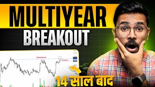 Multiyear Breakout Stock That youll regret Not Buying  Breakout Stocks  Trading 2024 [upl. by Ahsinnek619]