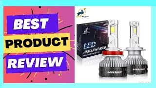 DAWNKNIGHT K9C Pro H7 H4 H11 Led Lamp Bigger Copper Tube Led Lights H1 [upl. by Lletnohs]