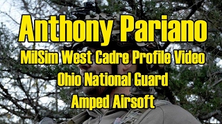 MilSim Cadre Profiles  Anthony Pariano [upl. by Eremihc284]