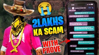 HIP HOP ID K LIYE HUA 2 LAKHS KA SCAM 😭 STORYTIME  GARENA FREE FIRE MAX freefire haksonprogaming [upl. by Moreta]