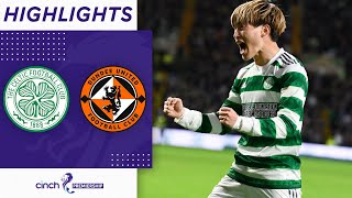 Celtic 42 Dundee United  Astonishing last minute Celtic comeback  cinch Premiership [upl. by Eceinart979]