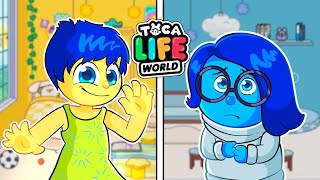 Criei os QUARTOS da ALEGRIA e da TRISTEZA no TOCA LIFE WORLD [upl. by Aeriela]