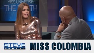 Miss Colombia It was like a nightmare  STEVE HARVEY [upl. by Ruscio979]