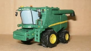 JOHN DEERE S690 Как слепить комбайн из пластилинаTutorial how to sculpt combine from clayPlay Doh [upl. by Geraldine]