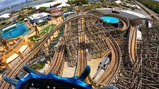 Leviathan On Ride POV  Sea World Gold Coast [upl. by Bautista]