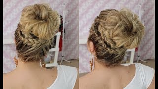 Penteado Festa com Trança por Priscila Barbosa [upl. by Rudolf]