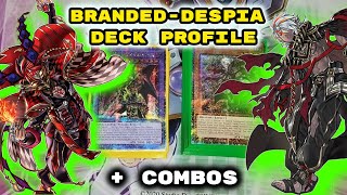 BrandedDespia DECK PROFILE 2024  COMBOS Post Rarity Collection II [upl. by Nierman988]